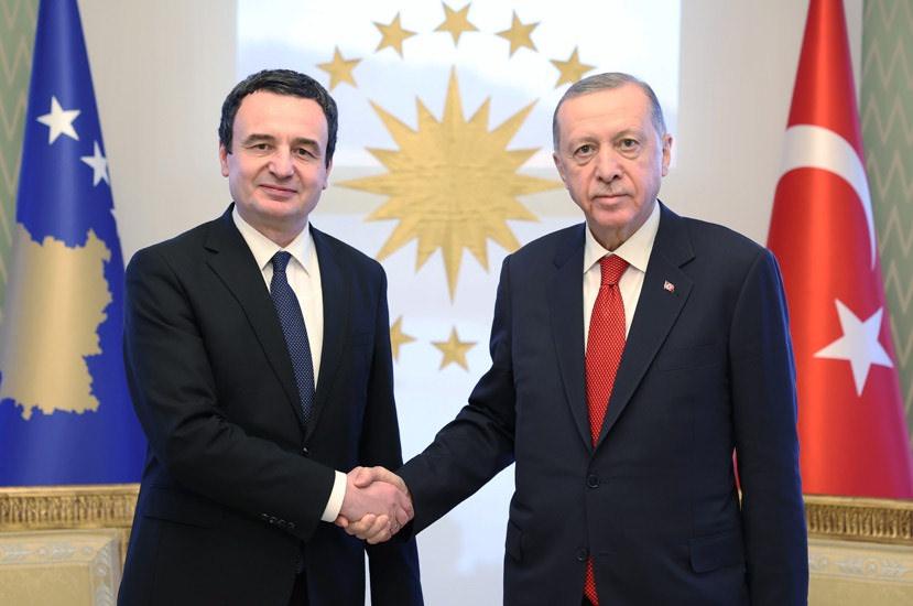 Başkan Erdoğan ve Kosova Başbakanı Albin Kurti