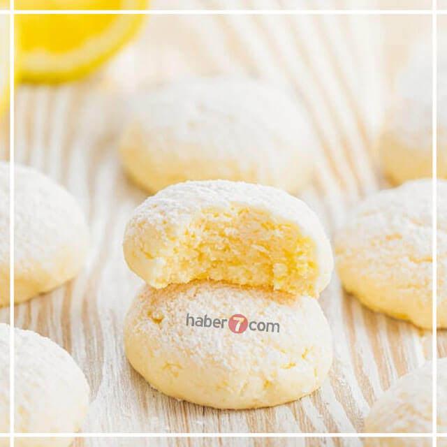4 malzemeli limonlu kurabiye tarifi nasıl yapılır? 