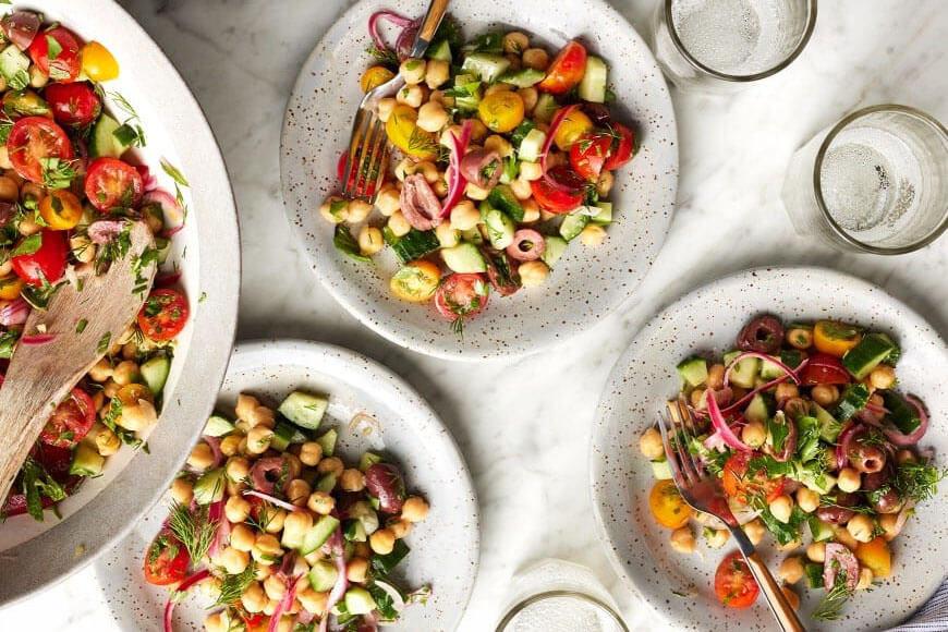 Yaz günlerinin favorisi: Nohut salatası tarifi, nasıl yapılır? 