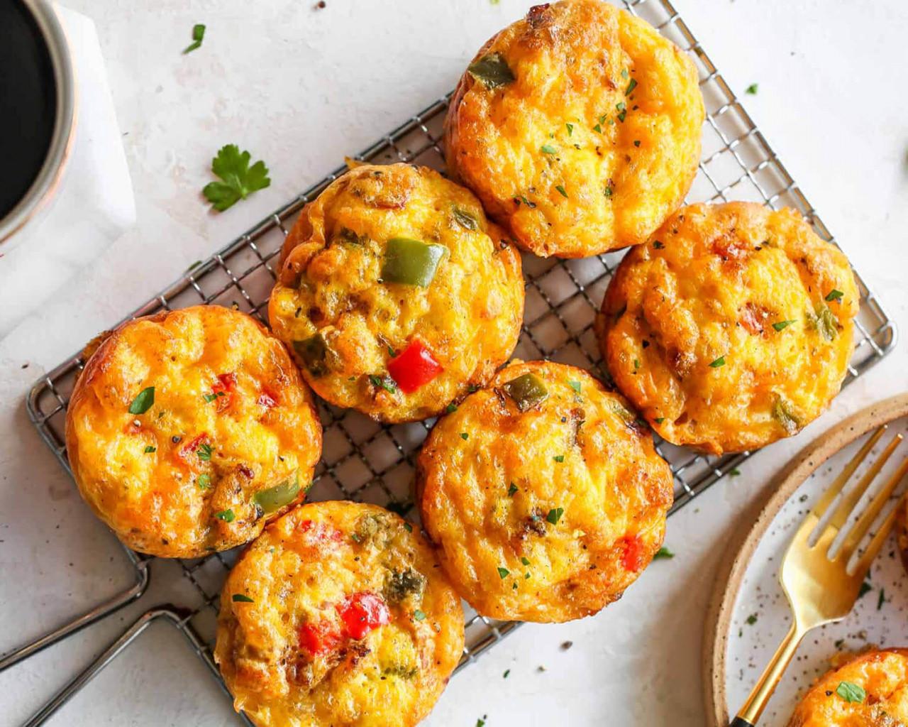 Kahvaltılık yumurtalı muffin tarifi, nasıl yapılır?