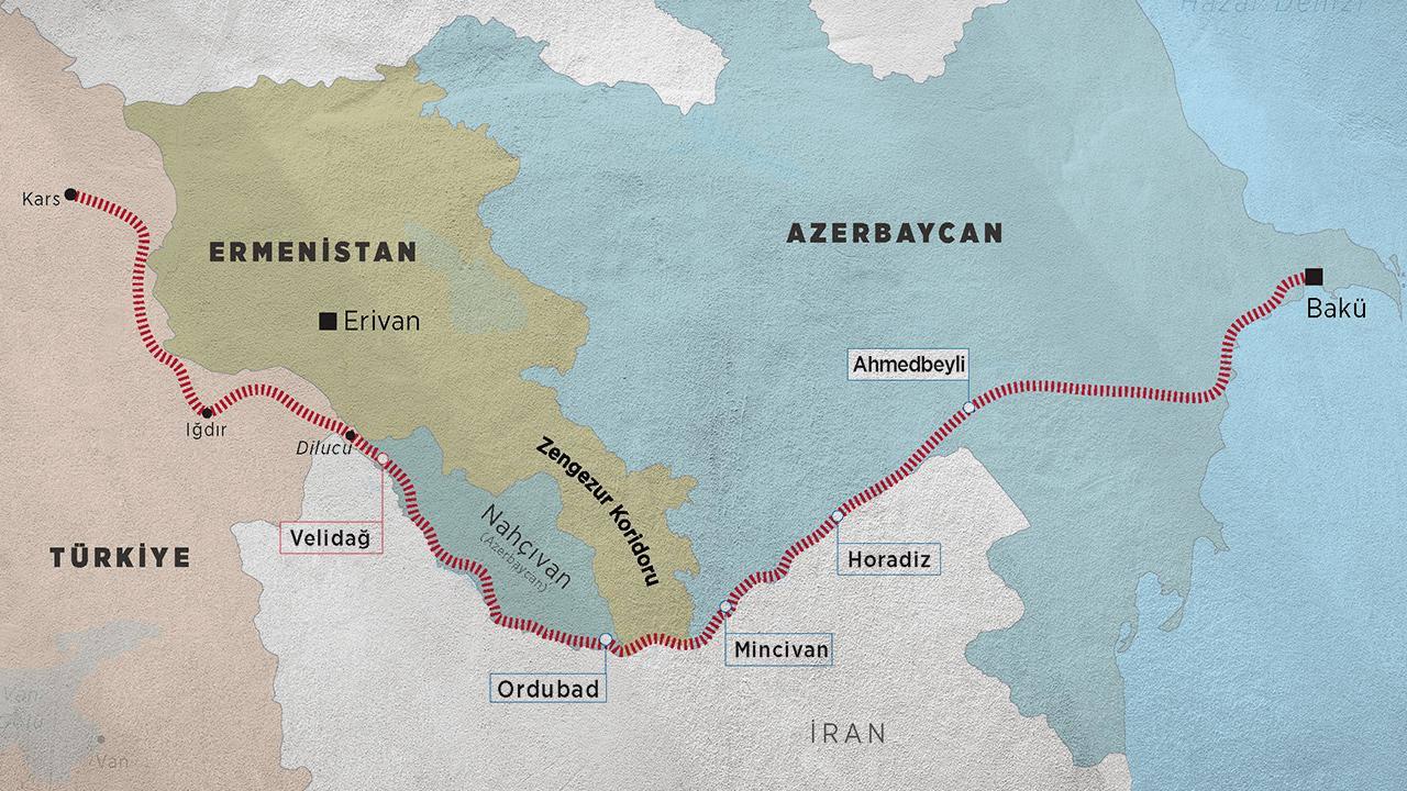 Zengezur Koridoru, Türkiye'yi Türk dünyasına bağlayacak.