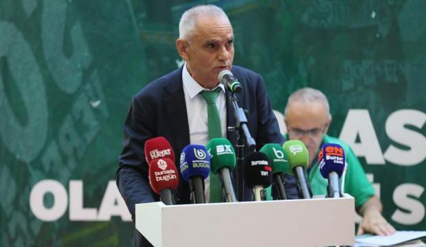 Bursaspor’un yeni başkanı Recep Günay oldu