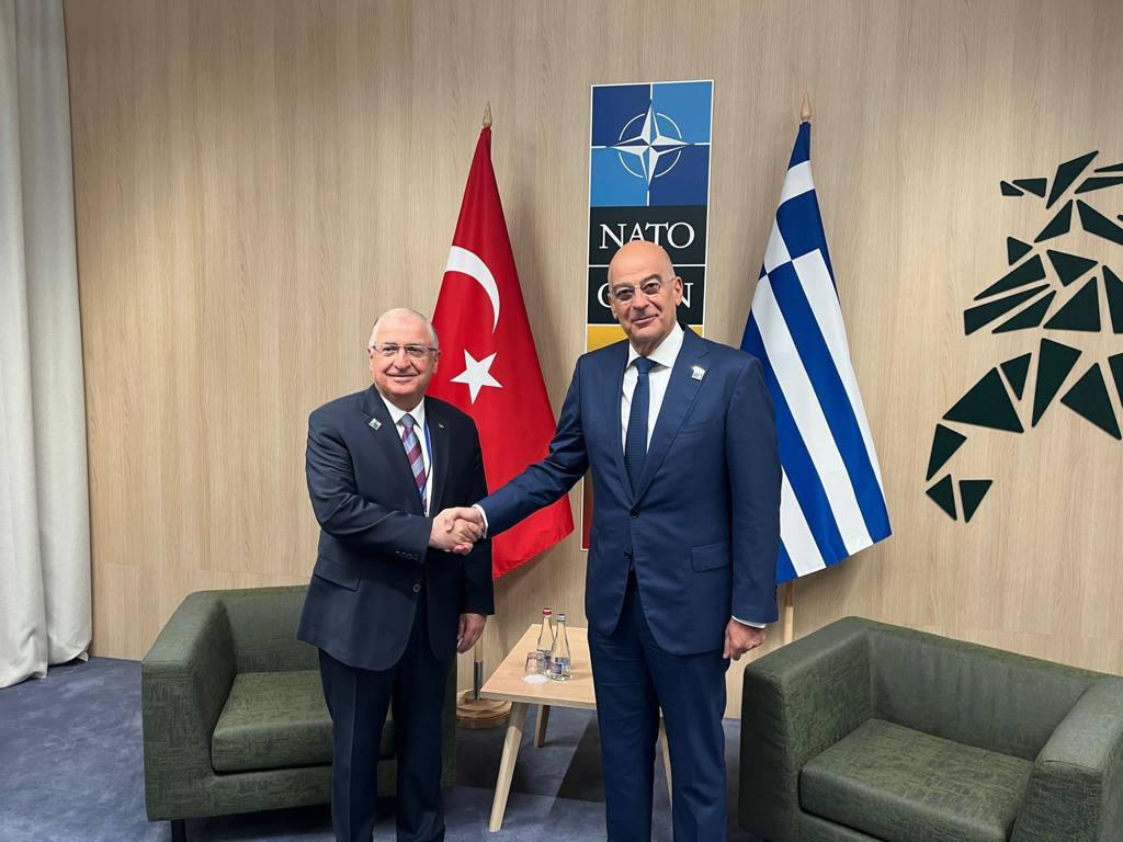 Milli Savunma Bakanı Güler, Yunanistan Savunma Bakanı Dendias ile görüştü.