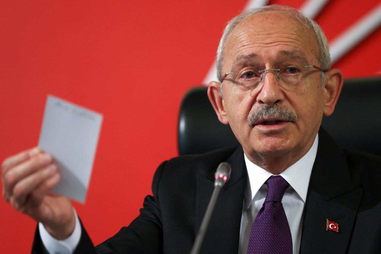 CHP Genel Başkanı Kemal Kılıçdaroğlu.