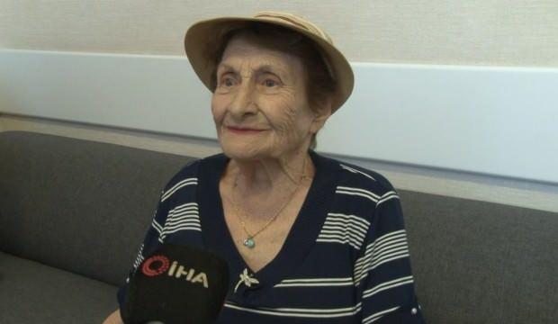 Yaşama sevinciyle 92 yaşında kan kanserini yendi