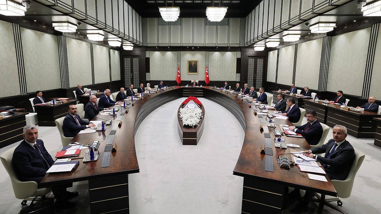 Kabine Toplantısı- Cumhurbaşkanı Recep Tayyip Erdoğan