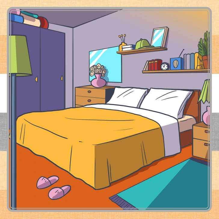 Keskin gözlüler dikkat: Yatak odasında saklanan tacı 5 saniyede bulabilir misin?