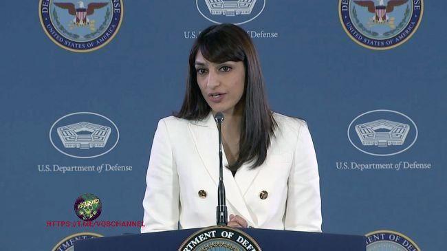 ABD Savunma Bakanlığı (Pentagon) Sözcü Yardımcısı Sabrina Singh