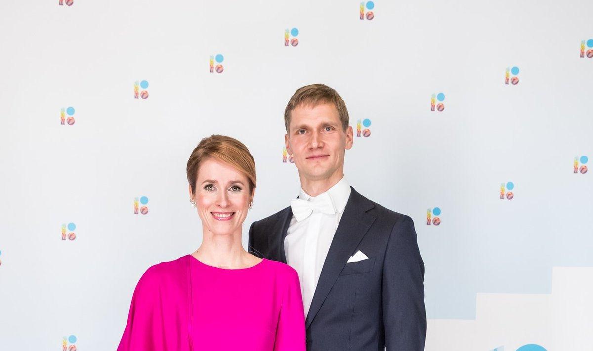 Estonya Başbakanı Kaja Kallas ve eşi Arvo Hallik