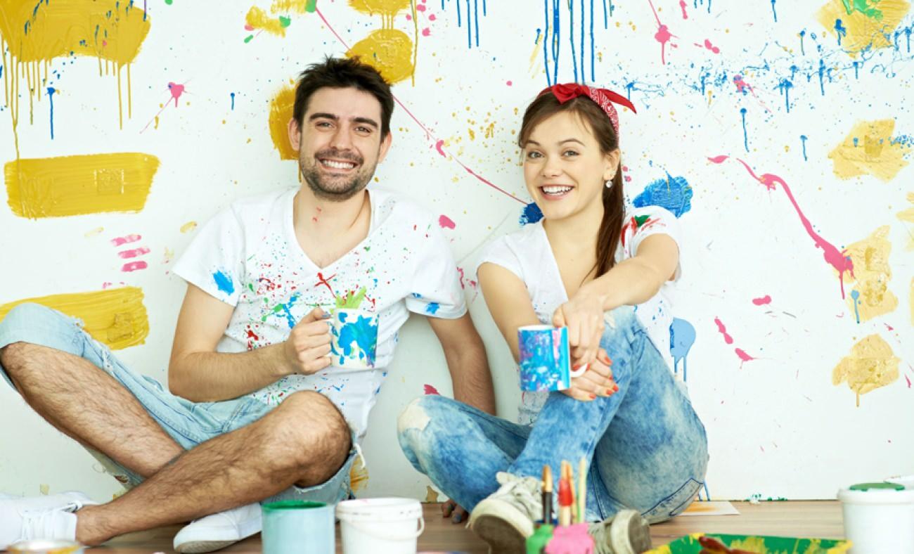 Evi boyarken nereden başlanmalı? Ev boyamanın kolay ve temiz yolu!  1+1 ev boyama rehberi