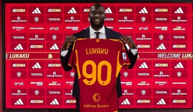 Romelu Lukaku resmen Roma'da