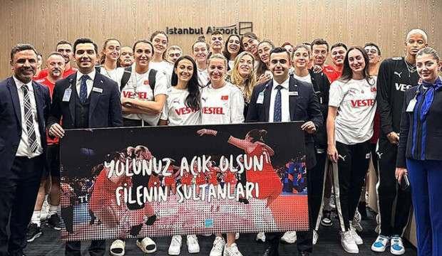 Filenin Sultanları'nın olimpiyat yolcuğu başladı