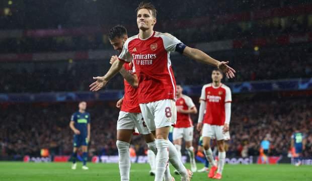 6 yıllık hasret sona erdi! Arsenal Şampiyonlar Ligi'ne farklı başladı