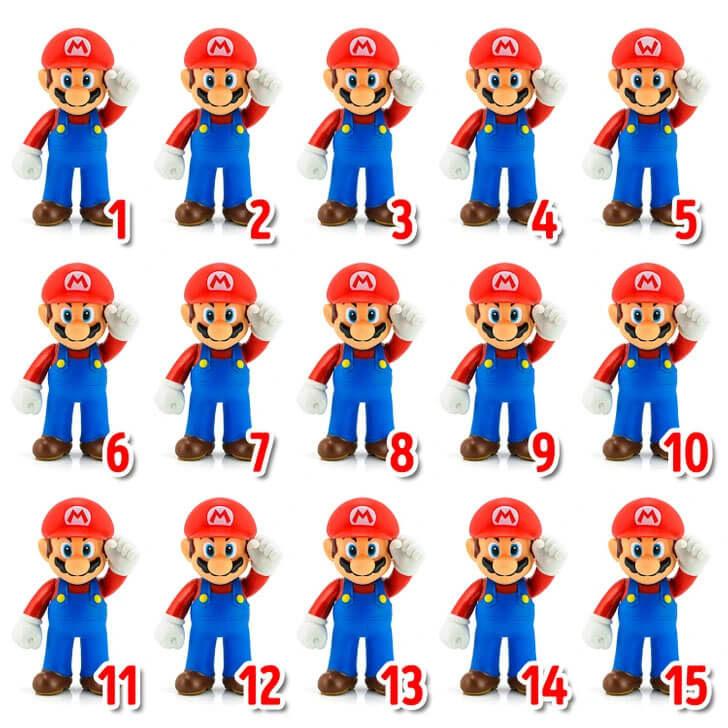 Nöronlarınızı harekete geçirecek görsel zekâ testi: Diğerlerinden farklı olan Super Mario karakterini 15 saniye içerisinde bulabilir misiniz?