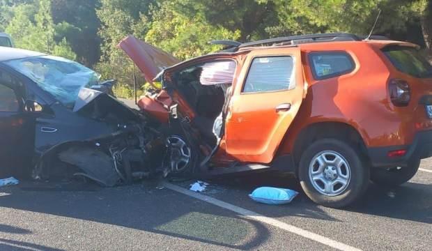 Muğla'da iki araç kafa kafaya çarpıştı: 2 ölü, 2 yaralı