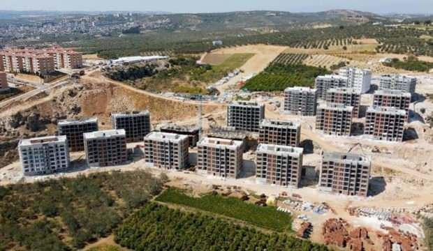 Hatay'da binlerce afet konutunun kaba inşaatı bitti