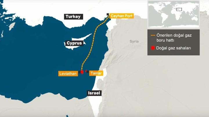 İsrail gazını Avrupa'ya taşıyacak olan ve Türkiye'den geçmesi planlanan doğal gaz boru hattı projesi askıya alındı