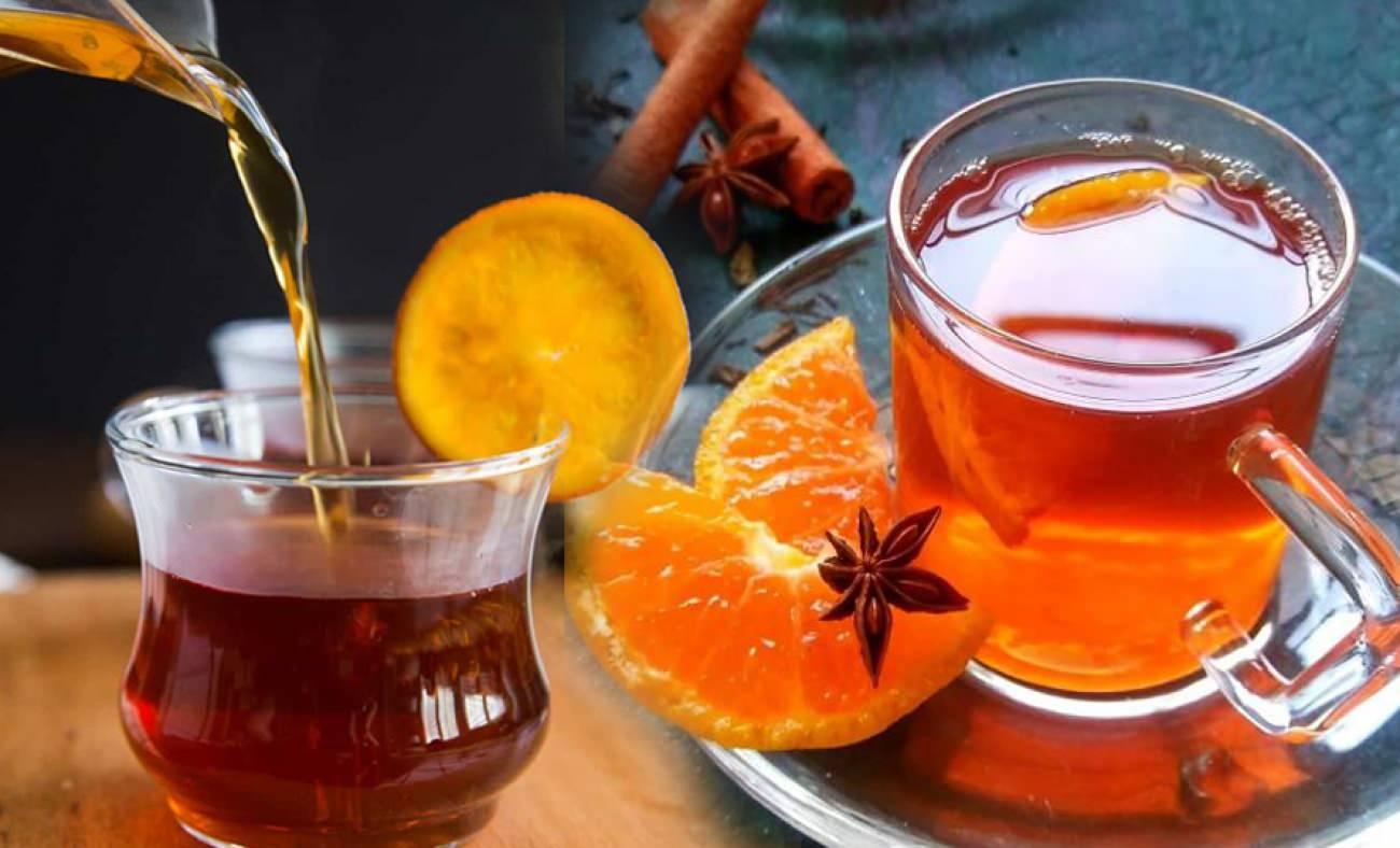 Portakal çayı nasıl yapılır? Misafirleriniz için değişik lezzet: Fesleğenli portakal çayı