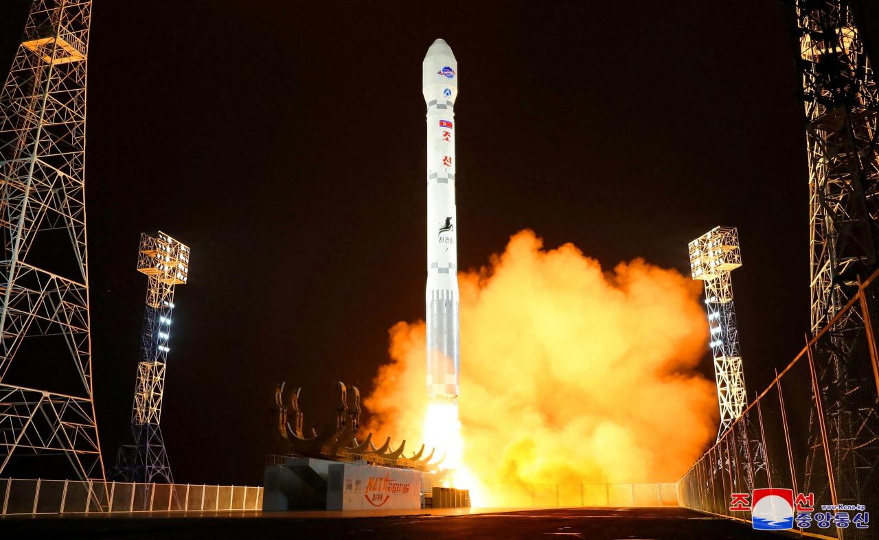 Kuzey Kore'nin "Malligyong-1" adlı casus uydusu uzaya böyle fırlatılmıştı.