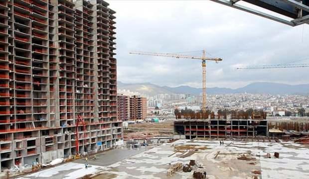 Yapı ruhsatı verilen yapıların y&uuml;z&ouml;l&ccedil;&uuml;m&uuml; y&uuml;zde 21,7 arttı