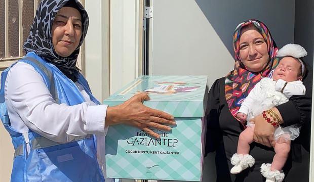 Gaziantep Büyükşehir’den 15 bin bebeğe ilk hediye