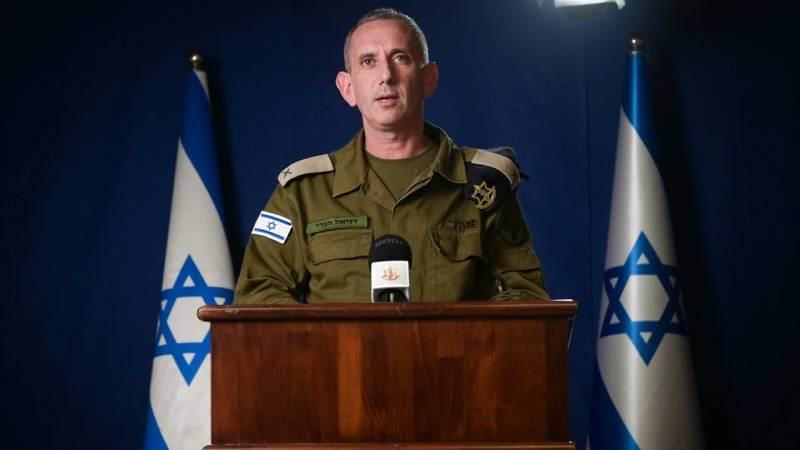 İşgalci İsrail Ordu Sözcüsü Daniel Hagari