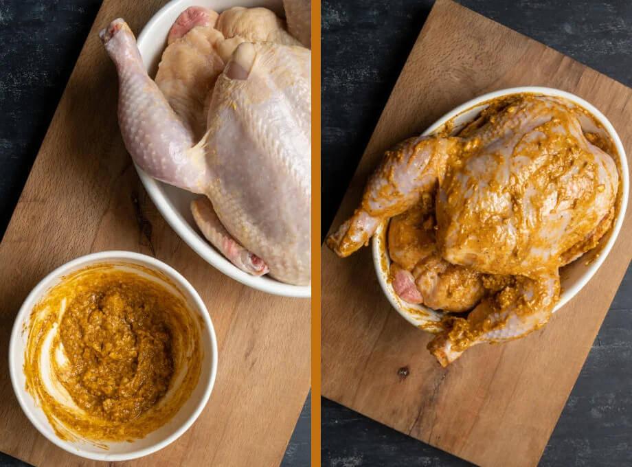 İç pilavlı tavuk dolması tarifi, nasıl yapılır? Fırında iç pilavlı bütün tavuk tarifi