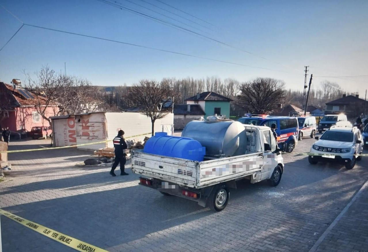 Yozgat'ta ceset bulunan süt kamyoneti