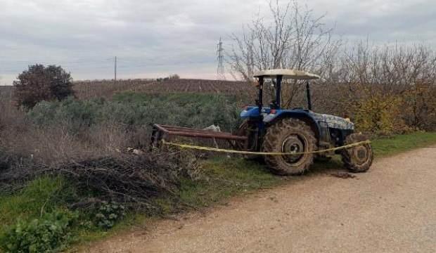 Traktörünün yanında av tüfeğiyle vurulan çiftçi öldü