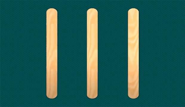 Üst düzey düşünenler için: Resimdeki üç dondurma çubuğunu kırmadan “4” yapabilir misin?