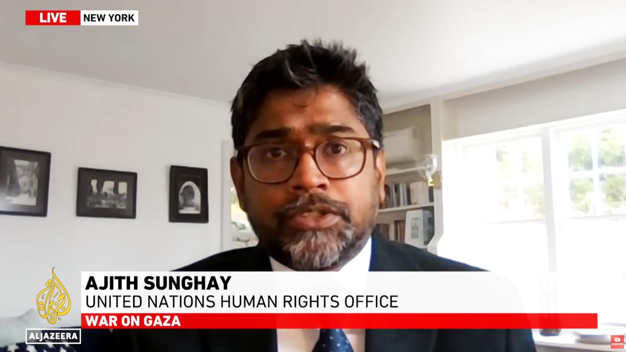 BM İnsan Hakları Yüksek Komiserliği'nin işgal altında bulunan Filistin topraklarındaki temsilcisi Ajith Sunghay