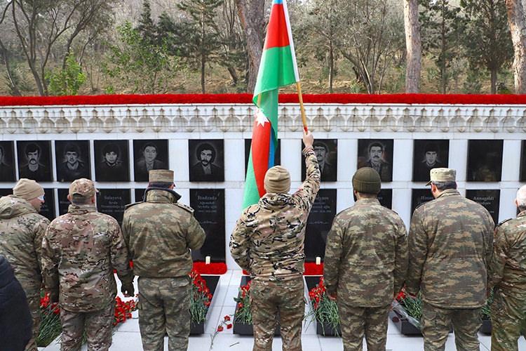 Azerbaycan'da Kanlı Ocak kurbanları anıldı.