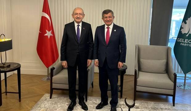 Kılıçdaroğlu'ndan Davutoğlu'na ziyaret