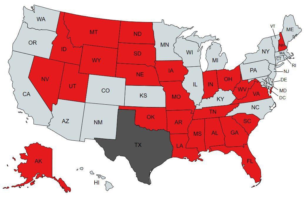 ABD'den Biden'a başkaldırı! 25 eyalet resmen bildiri imzaladı! Tüm ülke ayaklandı
