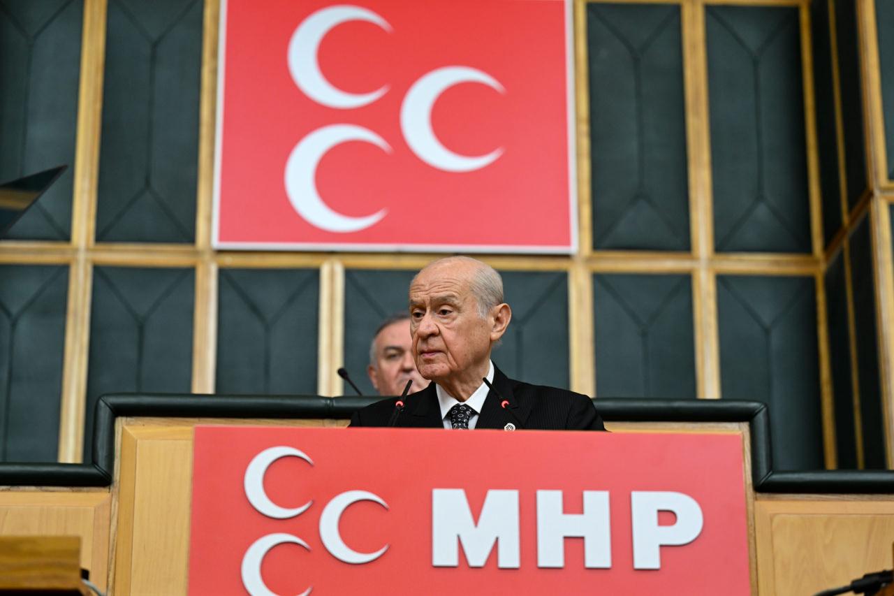 MHP Genel Başkanı Devlet Bahçeli, partisinin TBMM Grup Toplantısı'na katılarak konuşma yaptı.