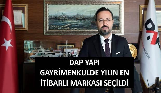 DAP Yapı, gayrimenkulün  ‘en itibarlı markası’ seçildi