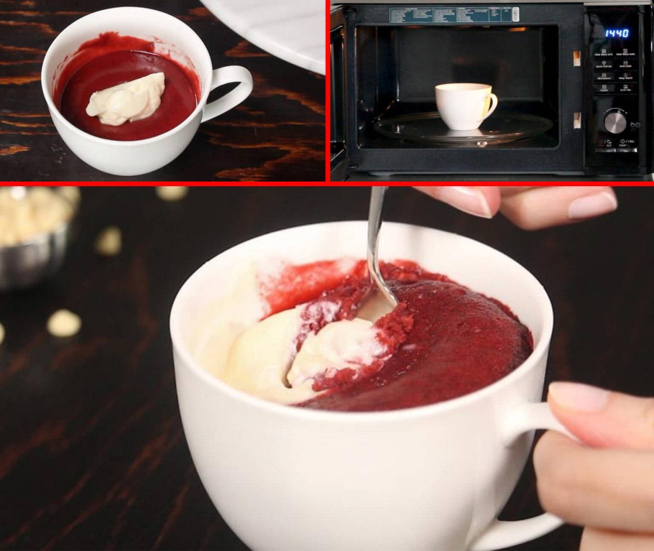 Kırmızı kadife kupa kek tarifi, nasıl yapılır? 90 saniyede kırmızı kadife kupa kek yapımı