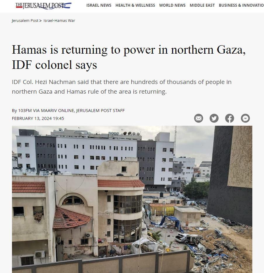 İsrailli albaydan itiraf: Hamas güçleniyor