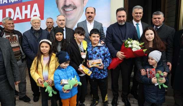 Başkan Altay; Derebucak, Beyşehir ve Hüyük’te vatandaşlarla buluştu