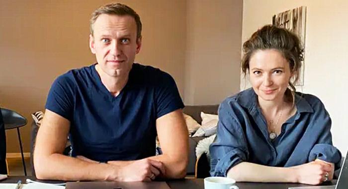Aleksey Navalny ve Maria Pevchikh