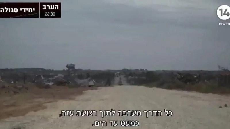 İsrail, Gazze'yi ikiye bölen yolun inşasını tamamladı