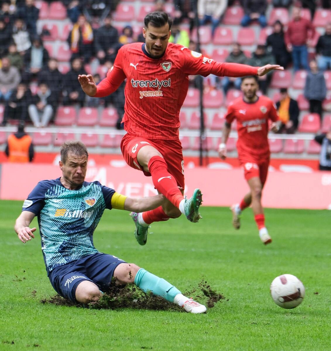 Kayserispor-Hatayspor maçından kazanan çıkmadı