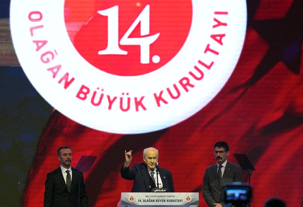 Bahçeli yeniden MHP Genel Başkanı seçildi: Erdoğan'a mesaj