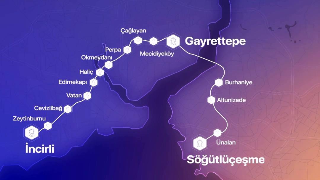 İncirli-Gayrettepe-Söğütlüçeşme metrosu