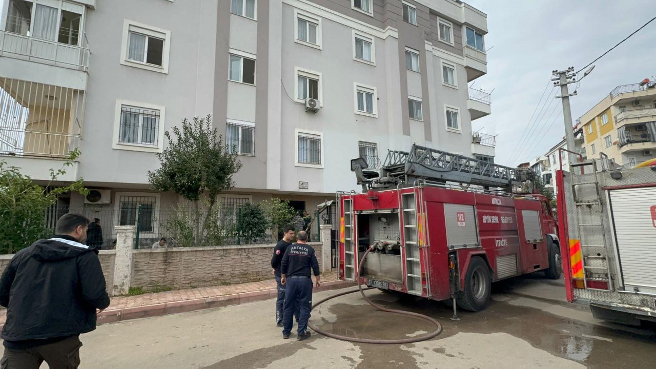 Antalya'da yangın faciası: 2 aylık bebek yaşamını yitirdi