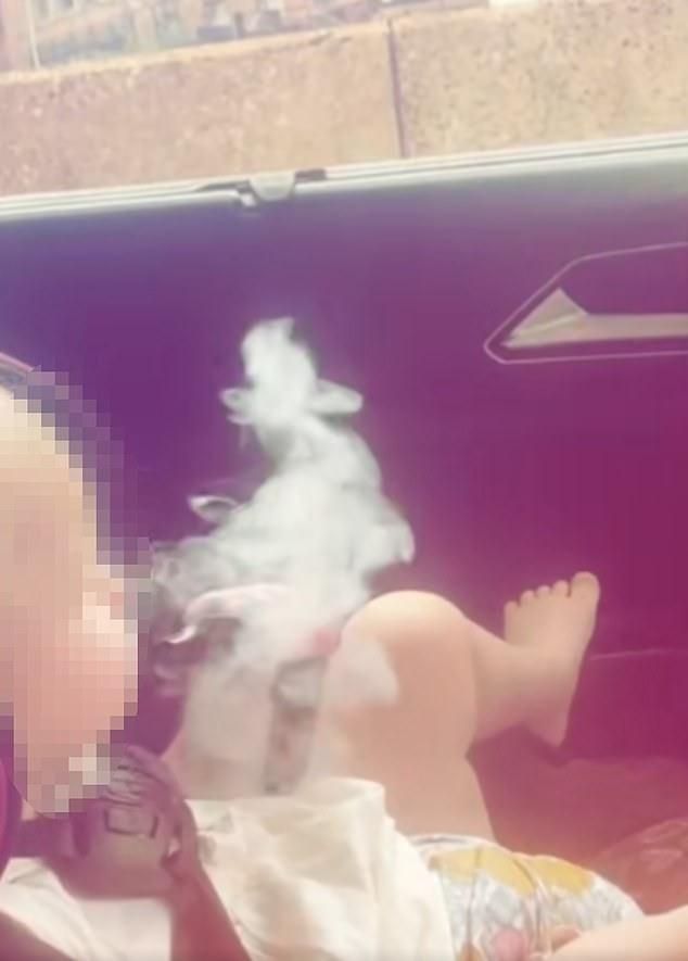 Küçük çocuğun sigara içtiği görüntüler tepki çekti