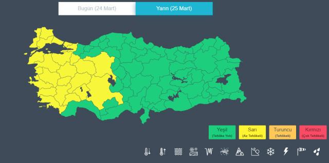 İstanbul, Ankara ve 23 il için peş peşe uyarılar