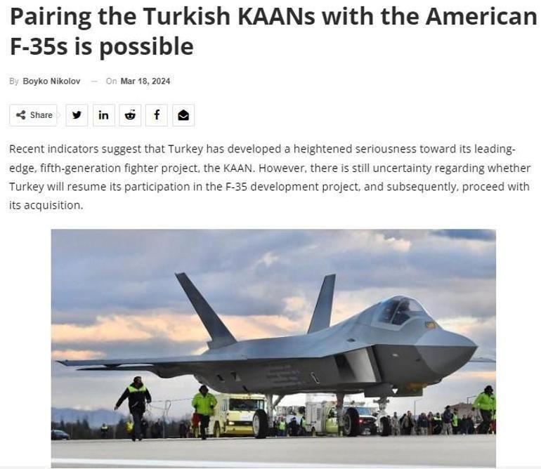'Türkler ilk savaşı kazandı' Bulgar dergisi KAAN, F-35 ve S-400'leri yazdı