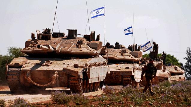 İsrail tankları