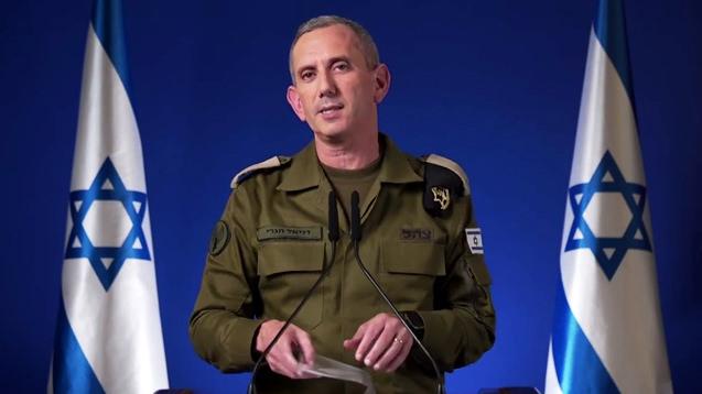 İsrail Savunma Kuvvetleri (IDF) Sözcüsü Daniel Hagari